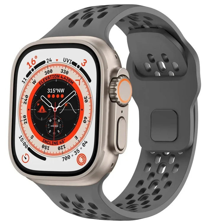 Silicone Sports Strap for Apple Watch Band 49Mm 46Mm 45Mm 44Mm 42 41 40Mm Bracelet Iwatch Ultra 11 10 9 8 7 6 SE3 Belt
