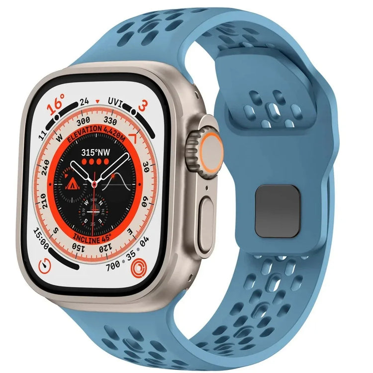 Silicone Sports Strap for Apple Watch Band 49Mm 46Mm 45Mm 44Mm 42 41 40Mm Bracelet Iwatch Ultra 11 10 9 8 7 6 SE3 Belt