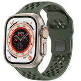 Silicone Sports Strap for Apple Watch Band 49Mm 46Mm 45Mm 44Mm 42 41 40Mm Bracelet Iwatch Ultra 11 10 9 8 7 6 SE3 Belt