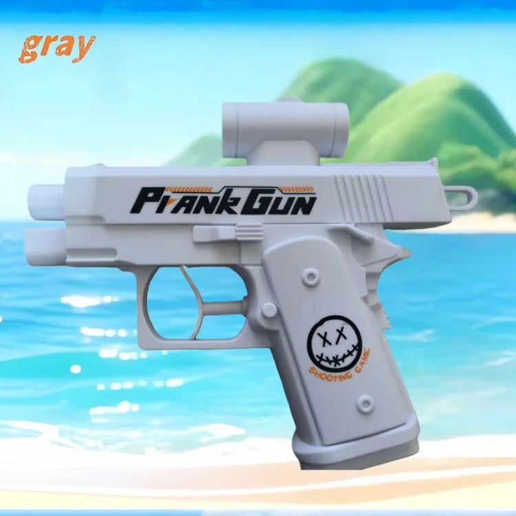 Two-Way Water Gun Prank Water Gun Toy Stress Relief Small Pistol Game Outdoor Indoor Adult Child Interaction Shoot Gift 2 Style