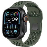 Silicone Sports Strap for Apple Watch Band 49Mm 46Mm 45Mm 44Mm 42 41 40Mm Bracelet Iwatch Ultra 11 10 9 8 7 6 SE3 Belt