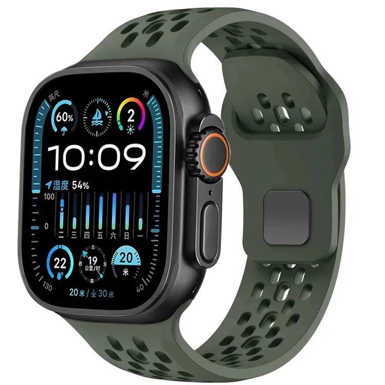 Silicone Sports Strap for Apple Watch Band 49Mm 46Mm 45Mm 44Mm 42 41 40Mm Bracelet Iwatch Ultra 11 10 9 8 7 6 SE3 Belt