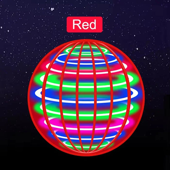 Flying Ball, Automatic Spinning Ball, LED Dazzling Lights, Floating Magic, Fan, UFO Flying Machine, Toy, Gift, Game, Sports Ball