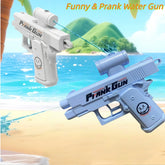 Two-Way Water Gun Prank Water Gun Toy Stress Relief Small Pistol Game Outdoor Indoor Adult Child Interaction Shoot Gift 2 Style