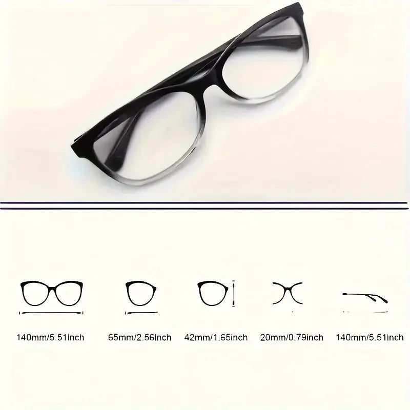 Newest Multifocal Reading Glasses Women Men Auto Adjusting Bifocal Glasses for Readers