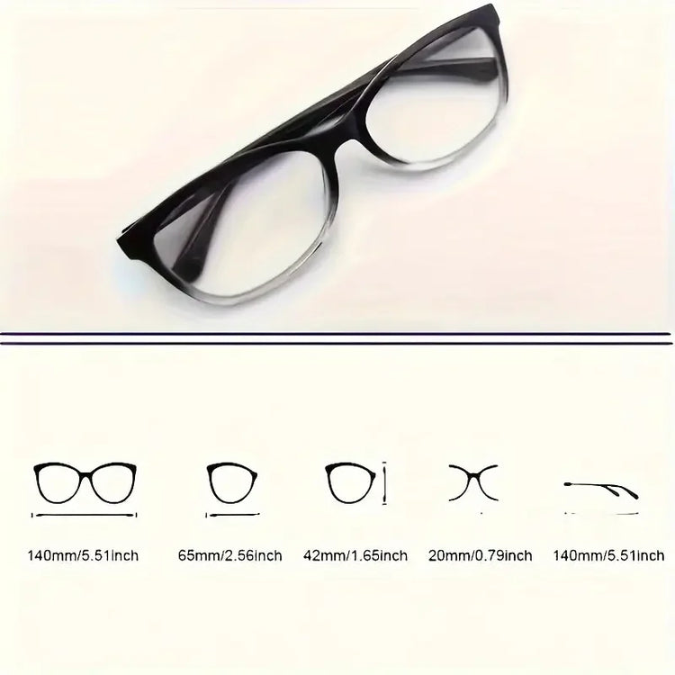 Newest Multifocal Reading Glasses Women Men Auto Adjusting Bifocal Glasses for Readers