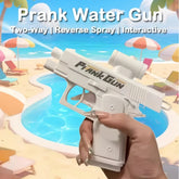 Two-Way Water Gun Prank Water Gun Toy Stress Relief Small Pistol Game Outdoor Indoor Adult Child Interaction Shoot Gift 2 Style