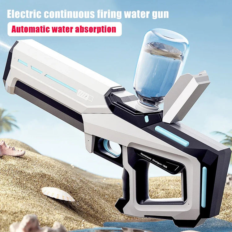 43Cm Electric Water Guns for Adults Powerful Squirt Automatic Water Suction Water Blasters Summer Outdoor Beach Toy for Kid Gift